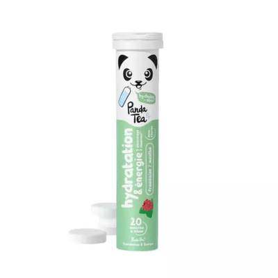 Image Panda tea hydratation menthe / framboise 20 pastilles