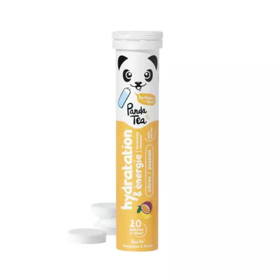 Image Panda tea hydratation citron / passion 20 pastilles