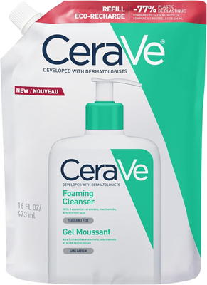 Image Cerave gel moussant recharge 473 mL