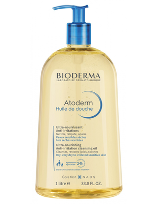 Image Bioderma atoderm huile de douche 1L